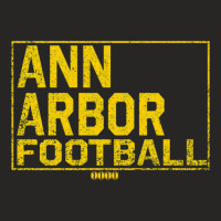 Ann Arbor Tball College Town Located In Michigan Ladies Fitted T-shirt | Artistshot