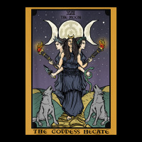 The Goddess Hecate Tarot Card Triple Moon Wiccan Pagan Witch Men's 3/4 Sleeve Pajama Set | Artistshot