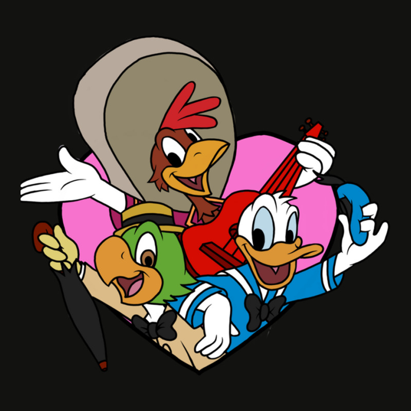 Three Caballeros Love Scorecard Crop Tee by cm-arts | Artistshot