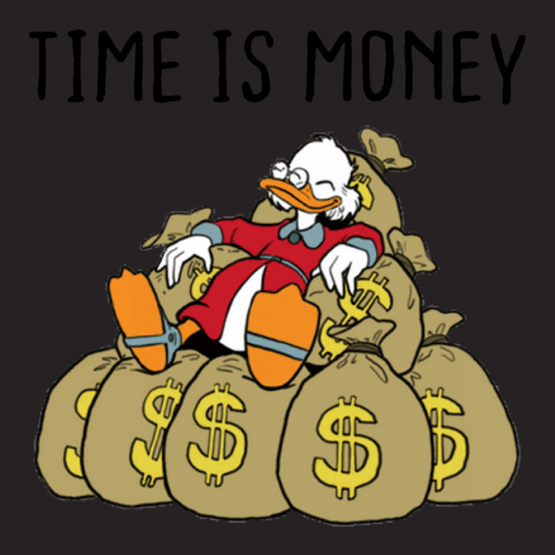 Time Is Money Scrooge Vintage Cap by cm-arts | Artistshot