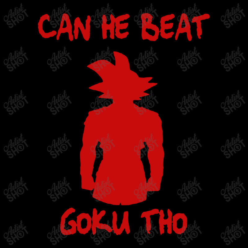 Can He Beat Goku Japanese Cropped Sweater | Artistshot