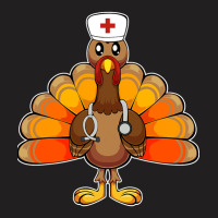 Nurse Turkey Medical Doctor Thanksgiving Dinner Costume Fan T-shirt | Artistshot