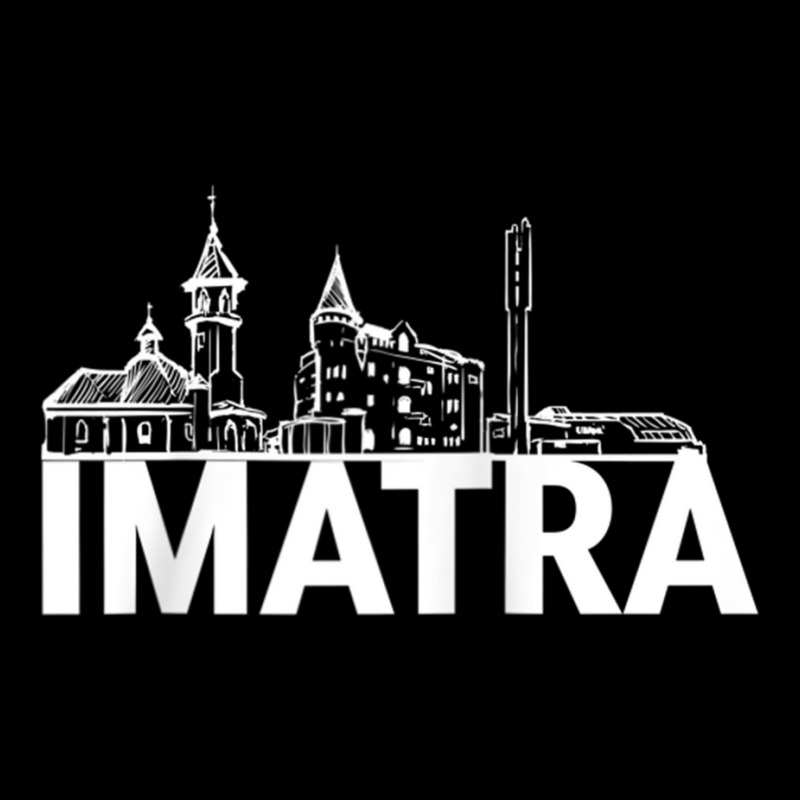 Imatra Finland City Skyline Silhouette Outline Sketch Raglan Baseball Adjustable Cap by cm-arts | Artistshot