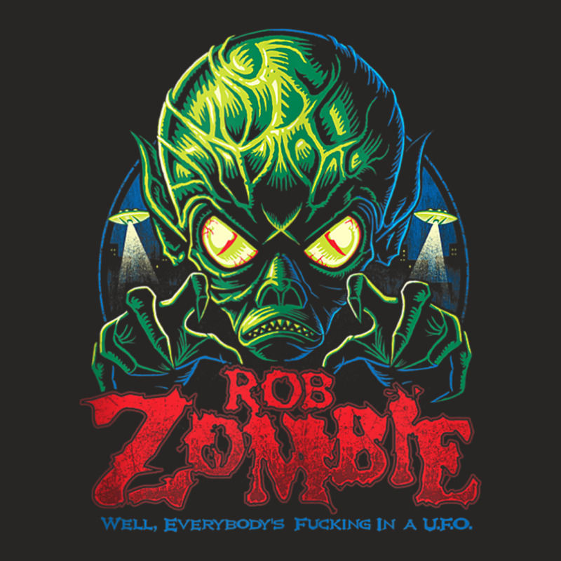 Rob Zombie   Monster Invasion Tank Top Ladies Fitted T-Shirt by cm-arts | Artistshot