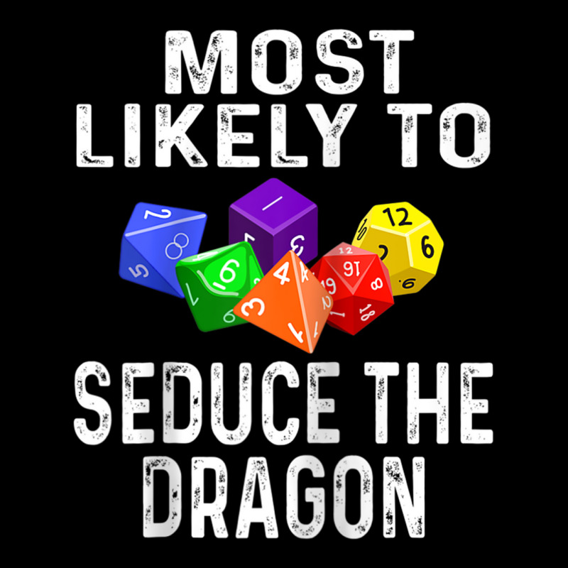 Funny Rpg Player Most Likely To Seduce The Dragon Dice Game Raglan Bas Adjustable Cap by cm-arts | Artistshot