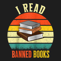 I Read Banned Books Tshirt Bookmark Funny Readers Reading Raglan Baseb Classic T-shirt | Artistshot