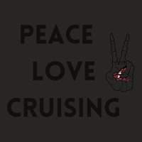 Peace Love Cruising Ladies Fitted T-shirt | Artistshot