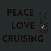 Peace Love Cruising Women's Triblend Scoop T-shirt | Artistshot