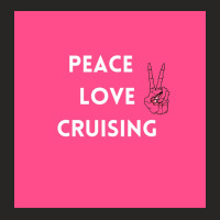 Peace Love Cruising Ladies Fitted T-shirt | Artistshot