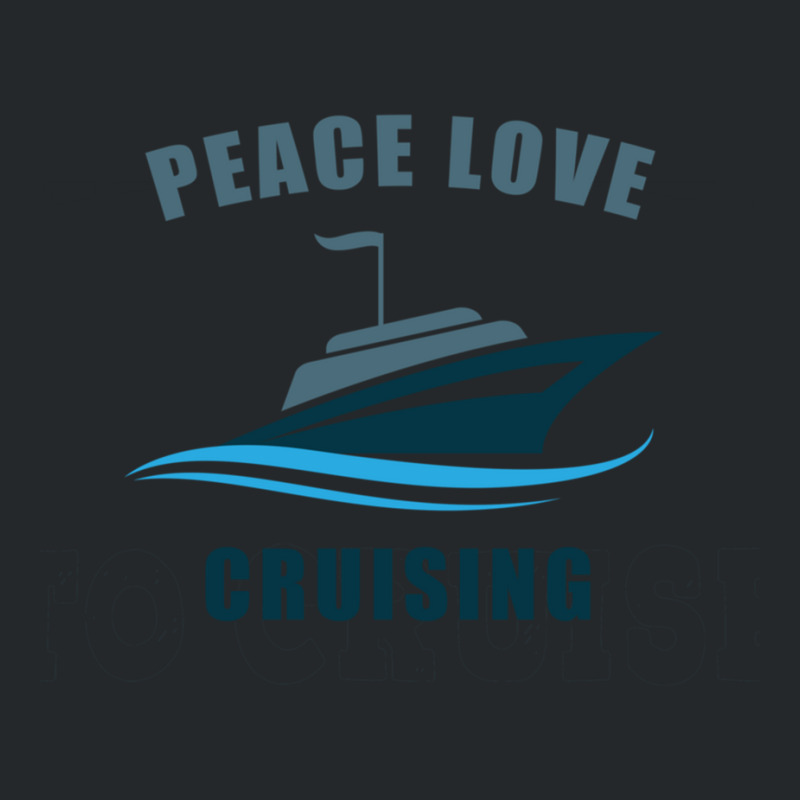 Peace Love Cruising Crewneck Sweatshirt by cm-arts | Artistshot