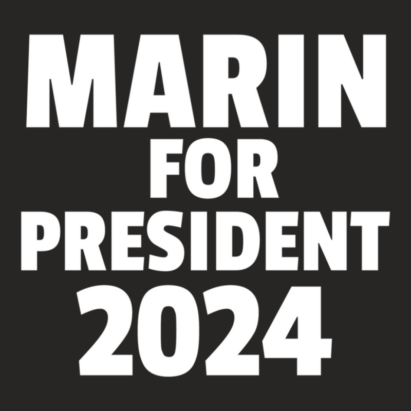 Marin For  2024 - Sanna Marin - Sanna For Ladies Fitted T-Shirt by cm-arts | Artistshot