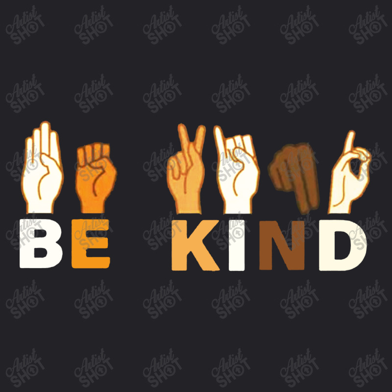 Be Kind Sign Language Youth Tee by CheapStore | Artistshot