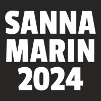 Sanna Marin 2024 - Sanna Marin - Sanna For Ladies Fitted T-shirt | Artistshot