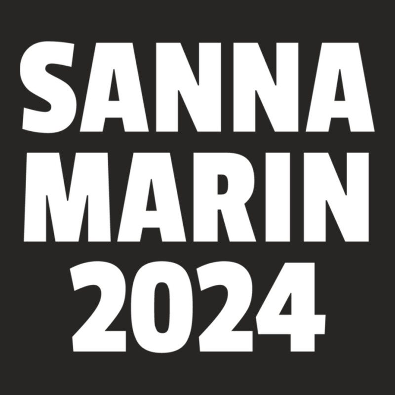 Sanna Marin 2024 - Sanna Marin - Sanna For Ladies Fitted T-Shirt by cm-arts | Artistshot