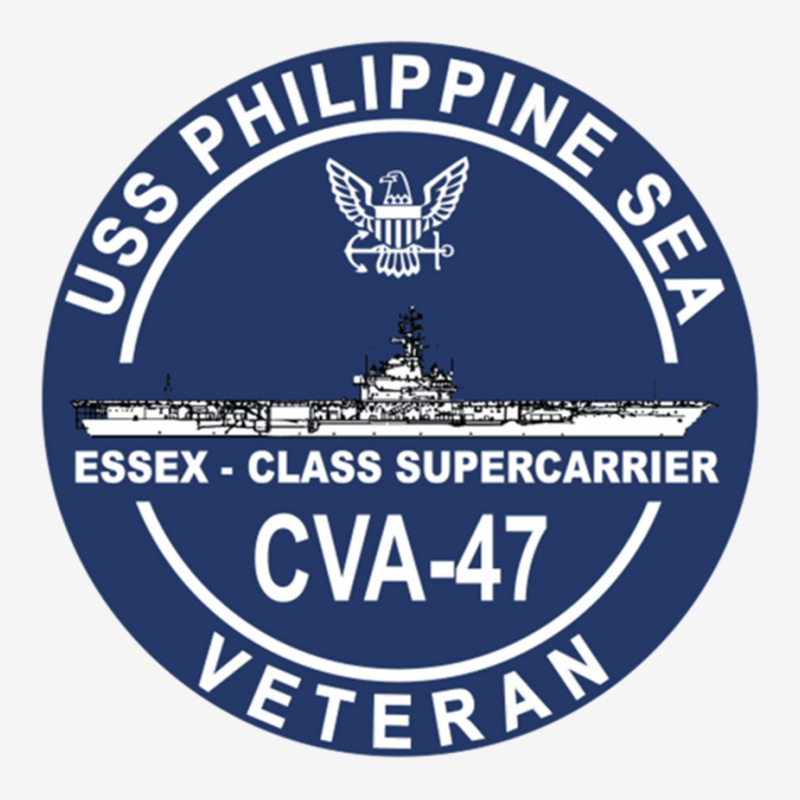 Uss Philippine Sea Cva 47 Veteran Long Sleeve T Shirt Baby Bibs by cm-arts | Artistshot