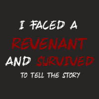 Phasmophobia I Faced A Revenant And Survived Ladies Fitted T-shirt | Artistshot