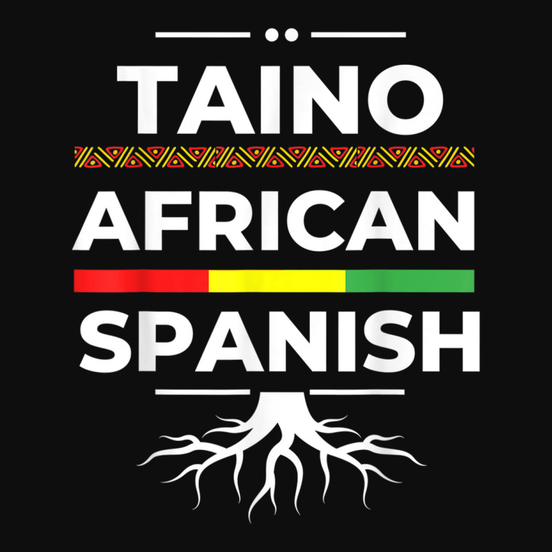 Taino African Spanish Roots Proud Caribbean Afro Latinx Crop Top by RomanMikolyants | Artistshot