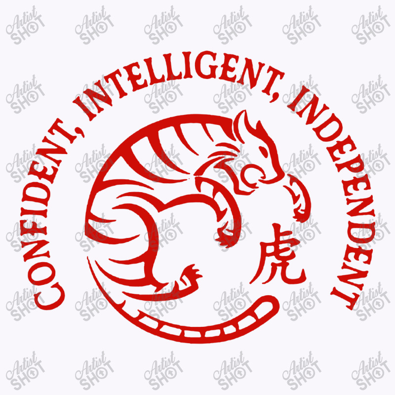 Confident Intelligent Independent Tank Top by Bull Tees | Artistshot