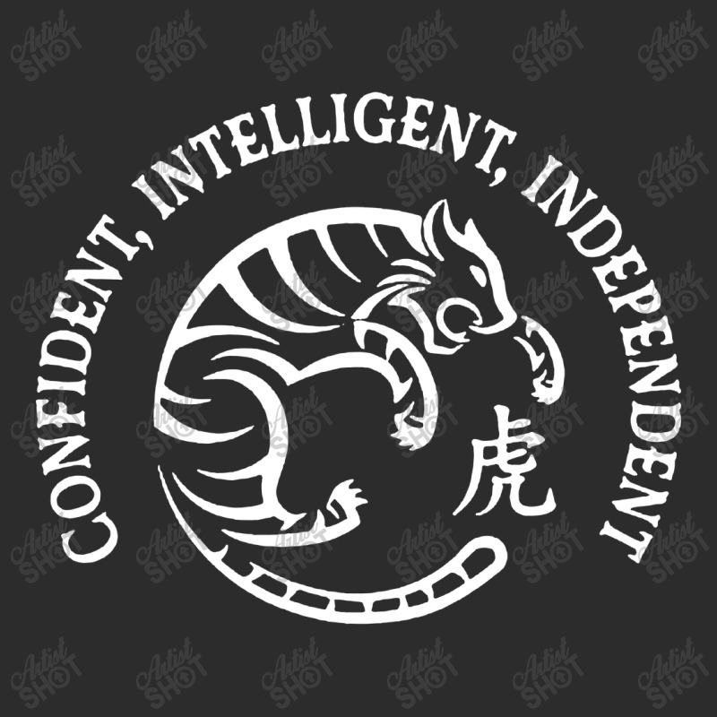 Confident Intelligent Independent Exclusive T-shirt by Bull Tees | Artistshot