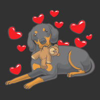 Funny T  Shirt Austrian Black And Tan Hound With Hearts T  Shirt Baby Bodysuit | Artistshot