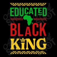 Educated Black King Maternity Scoop Neck T-shirt | Artistshot