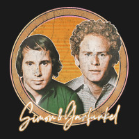 Simon Amp Garfunkel Retro Style Fan Design Full-length Apron | Artistshot