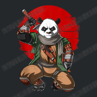 Panda Bear Ninja Samurai Warrior Funny Kung Fu Animal Kids Crewneck Sweatshirt | Artistshot