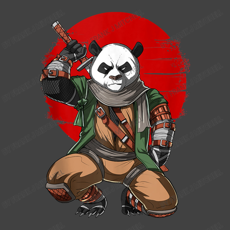 Panda Bear Ninja Samurai Warrior Funny Kung Fu Animal Kids Vintage T-Shirt by Frank J Mitchell | Artistshot