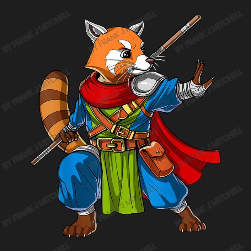 Red Panda Bear Ninja Samurai Warrior Funny Kung Fu Boys Kids Classic T-shirt by Frank J Mitchell | Artistshot