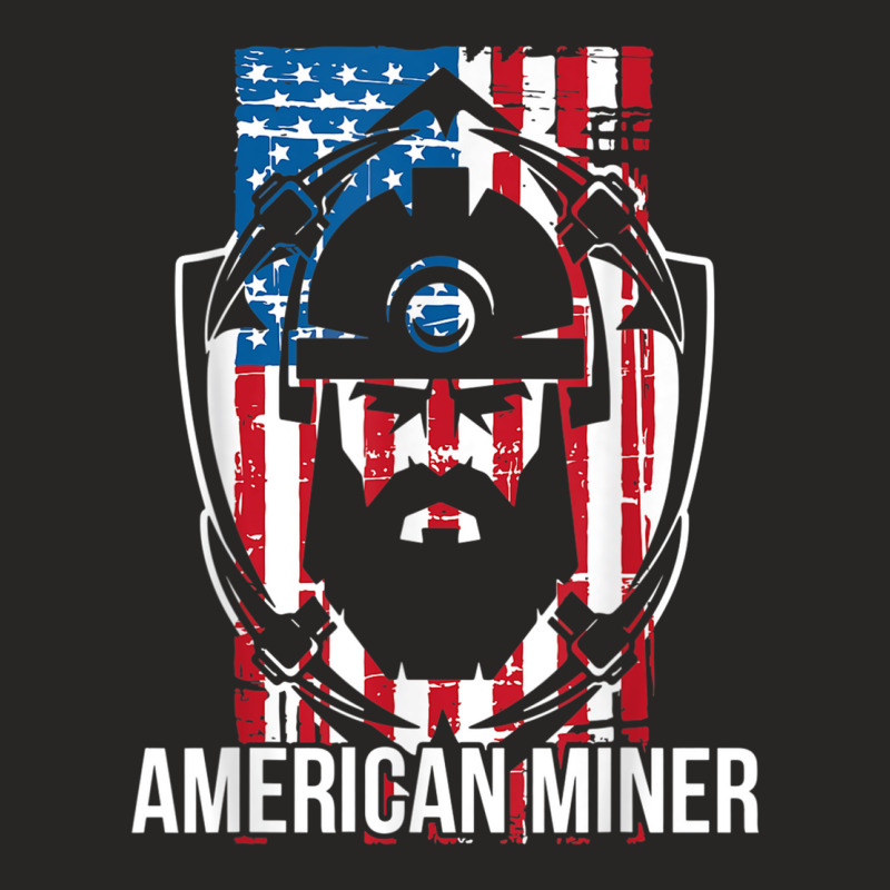 Underground Mining    For American Coal Miner Ladies Fitted T-Shirt by MelanieKathleen | Artistshot