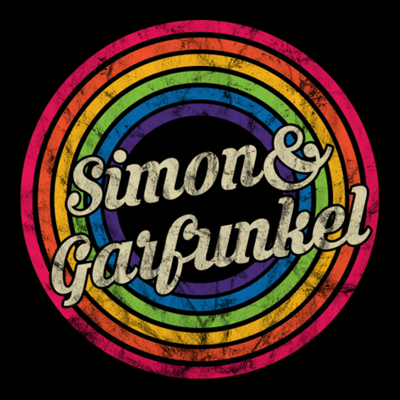 Simon And Garfunkel Retro Rainbow Fadedstyle Adjustable Cap | Artistshot