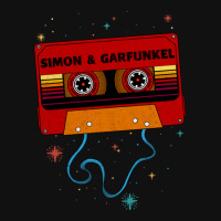 Simon And Garfunkel Retro Vintage Cassette Tape Music Fanart Rectangle Patch | Artistshot