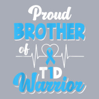 Proud Brother Of A T1d Warrior Diabetic Diabetes Awareness Tank Dress | Artistshot