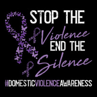 Stop The Violence Domestic Violence Awareness Ribbon Warrior Adjustable Cap | Artistshot