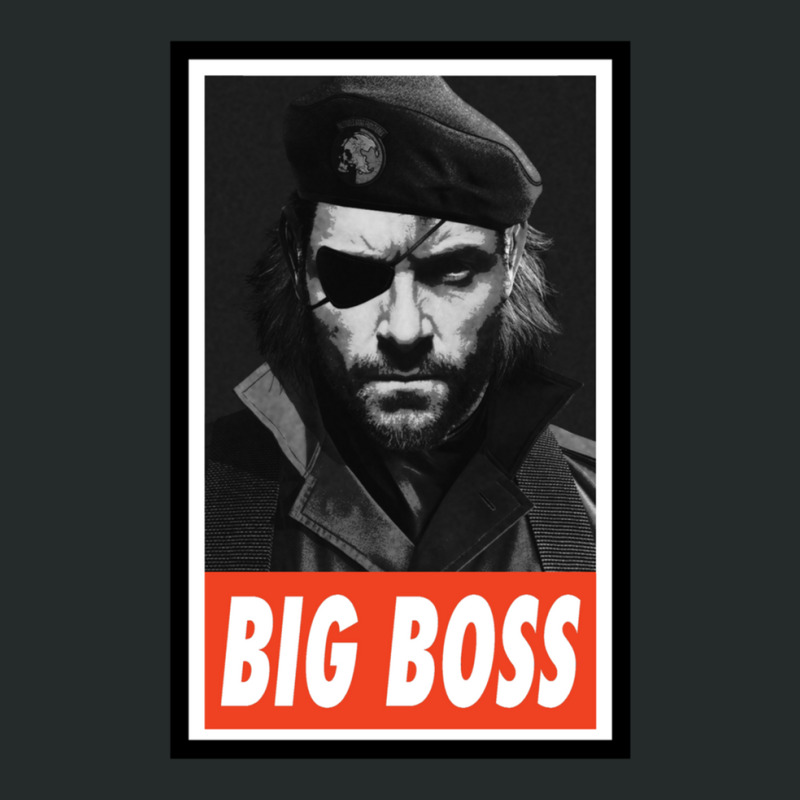 Metal Gear Solid- Big Boss Women's Triblend Scoop T-shirt by HeatherLax | Artistshot