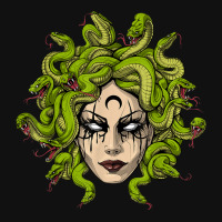 Medusa Greek Goddess Snakes Ancient Greece Mythology Gothic Round Patch | Artistshot