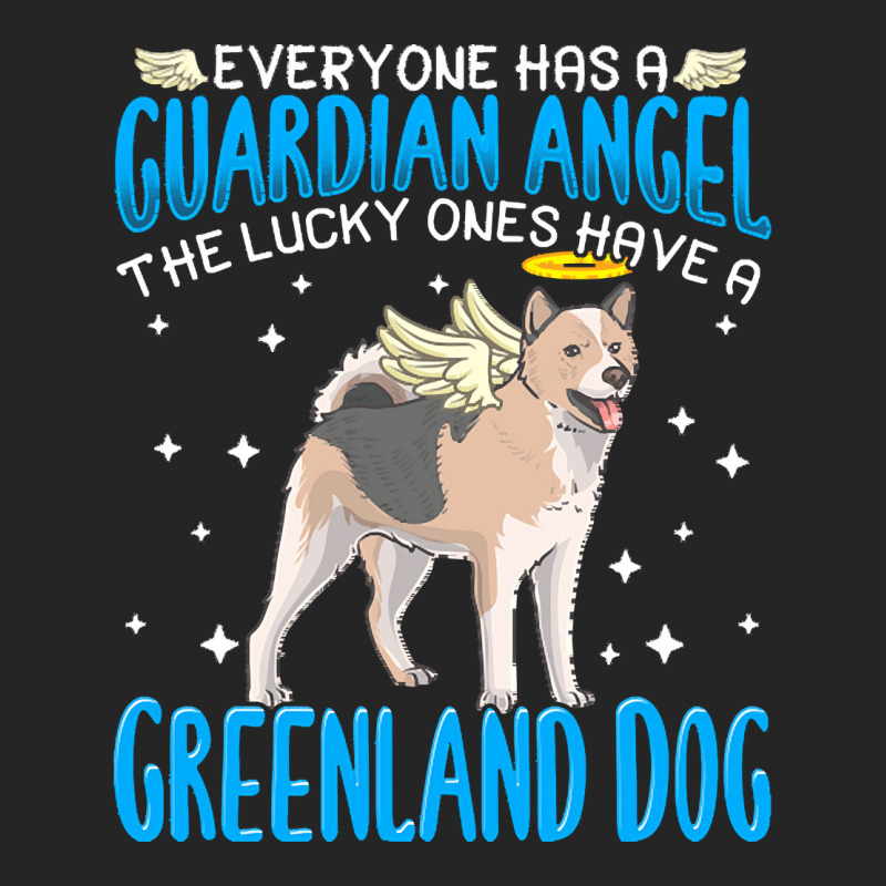 Greenland Dog T  Shirt Greenland Dog With Guardian Angel T  Shirt Unisex Hoodie | Artistshot