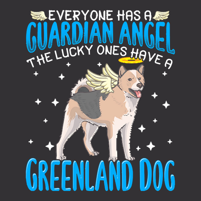 Greenland Dog T  Shirt Greenland Dog With Guardian Angel T  Shirt Vintage Hoodie | Artistshot