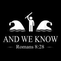 And We Know Romans 828 Bible Verse Christian Adjustable Cap | Artistshot