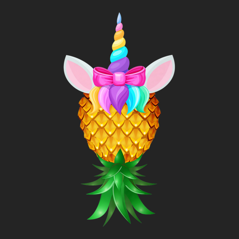 Swinger Upside Down Pineapple Magical Unicorn Rainbow Head Premium T S 3/4 Sleeve Shirt | Artistshot