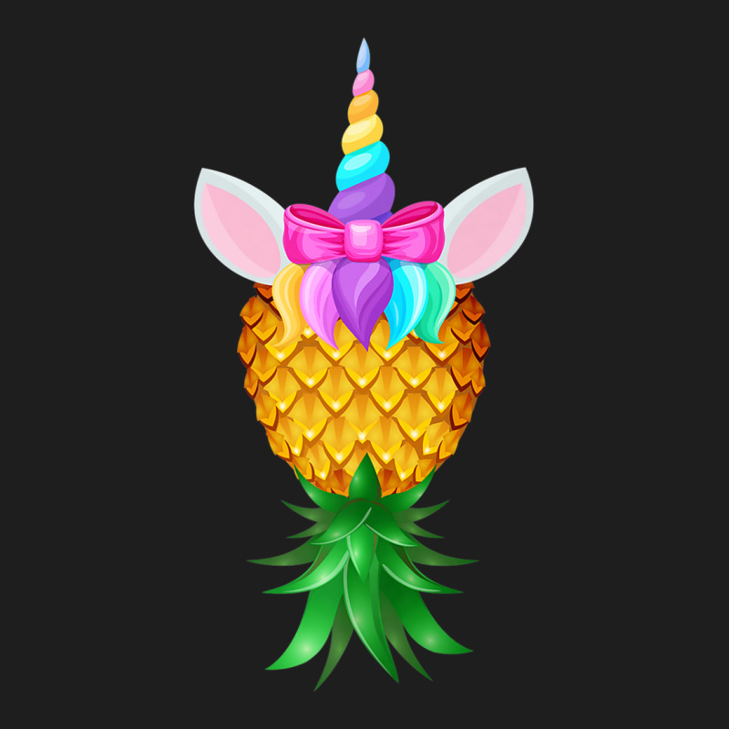 Swinger Upside Down Pineapple Magical Unicorn Rainbow Head Premium T S Classic T-shirt | Artistshot