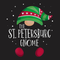 Womens St. Petersburg Gnome Family Matching Christmas Pajamas V Neck T T-shirt | Artistshot