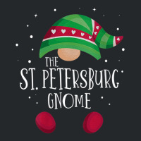 Womens St. Petersburg Gnome Family Matching Christmas Pajamas V Neck T Crewneck Sweatshirt | Artistshot