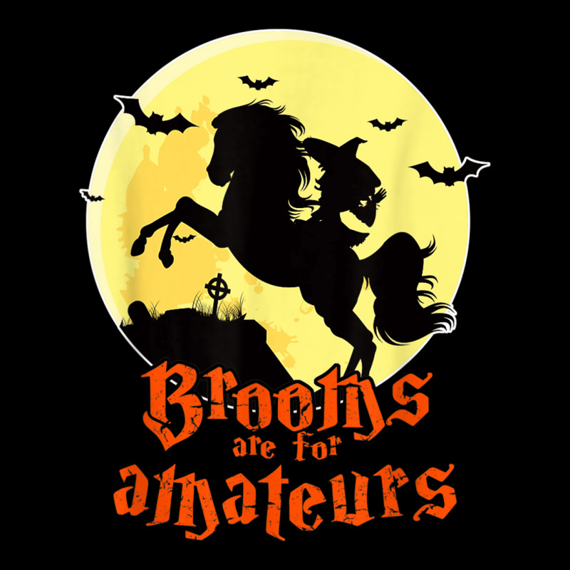 Brooms Are For Amateurs Riding Horse Halloween Gift Adjustable Cap by ardylanda | Artistshot