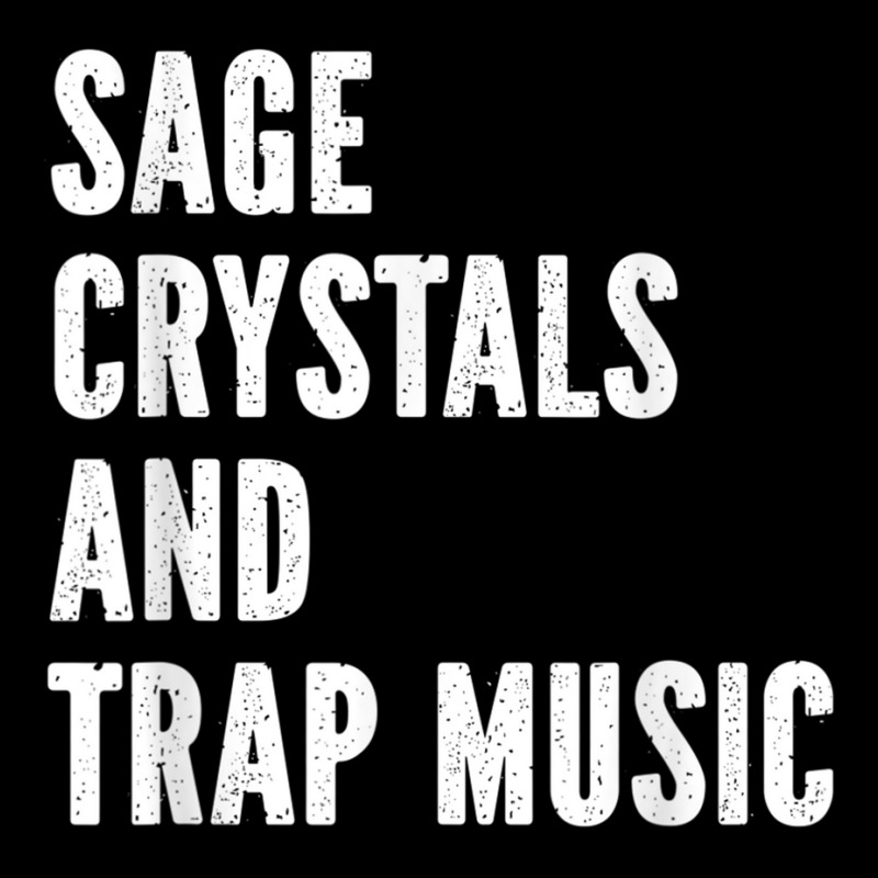 Sage Crystals Trap Music Zipper Hoodie | Artistshot