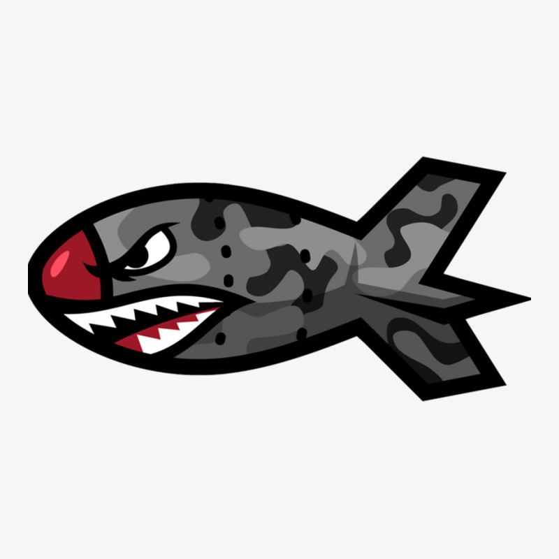 Bape Shark Bomb Torpedo Ladies Fitted T-Shirt by CHRISWILSON | Artistshot