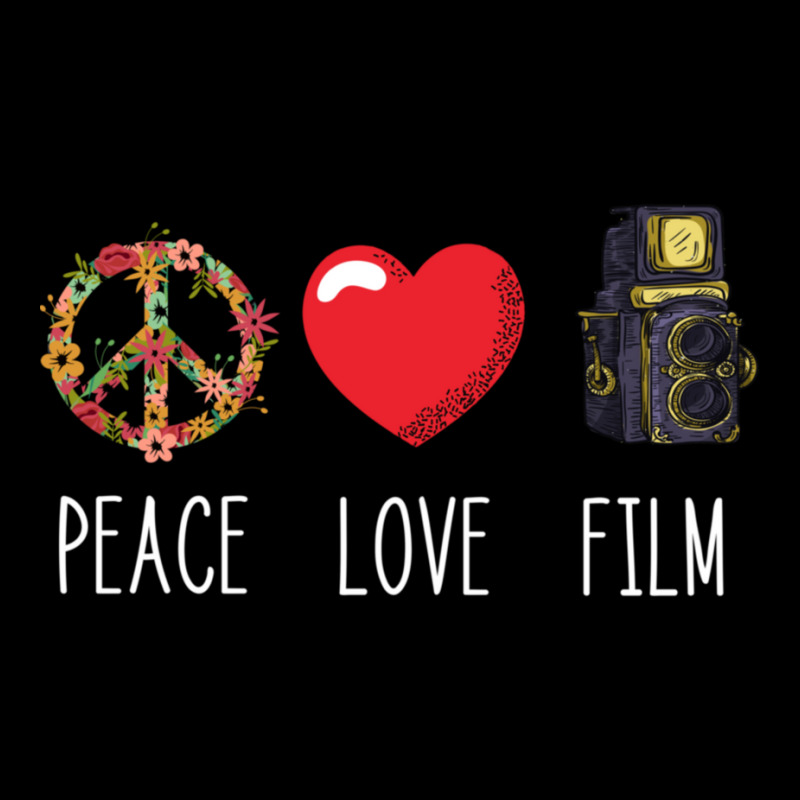 Filmmaker Peace Love Film Film Producer Videographer Cropped Sweater by cm-arts | Artistshot