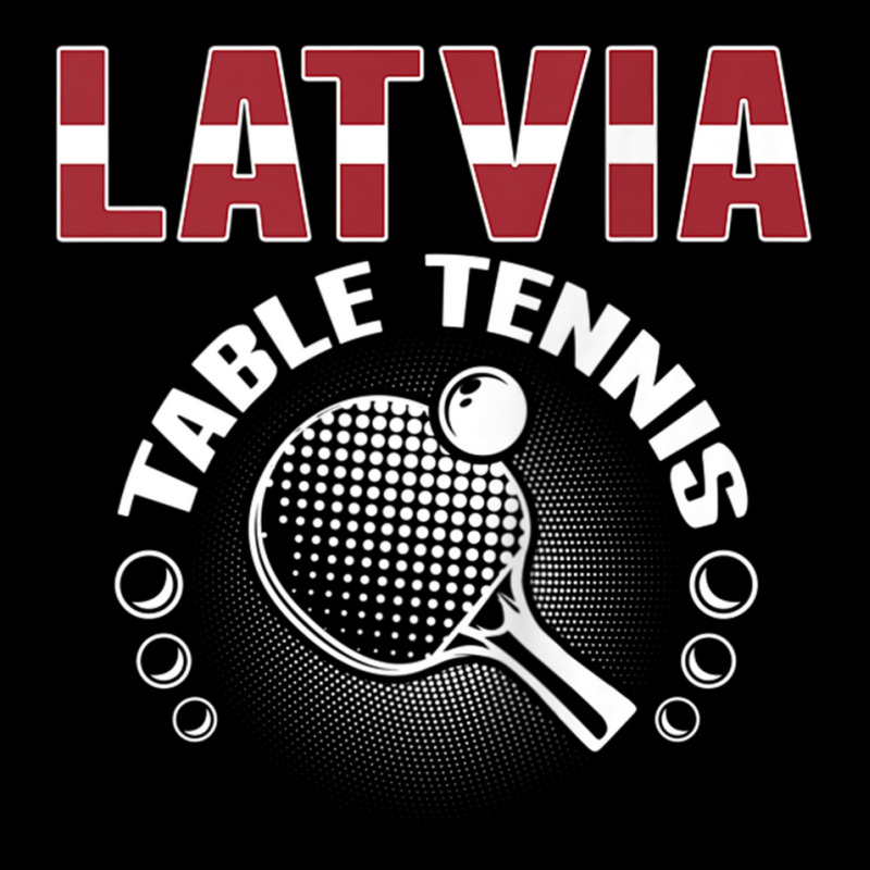 Latvia Table Tennis Fans Jersey Latvian Ping Pong Lovers Tank Top Adjustable Cap by cm-arts | Artistshot