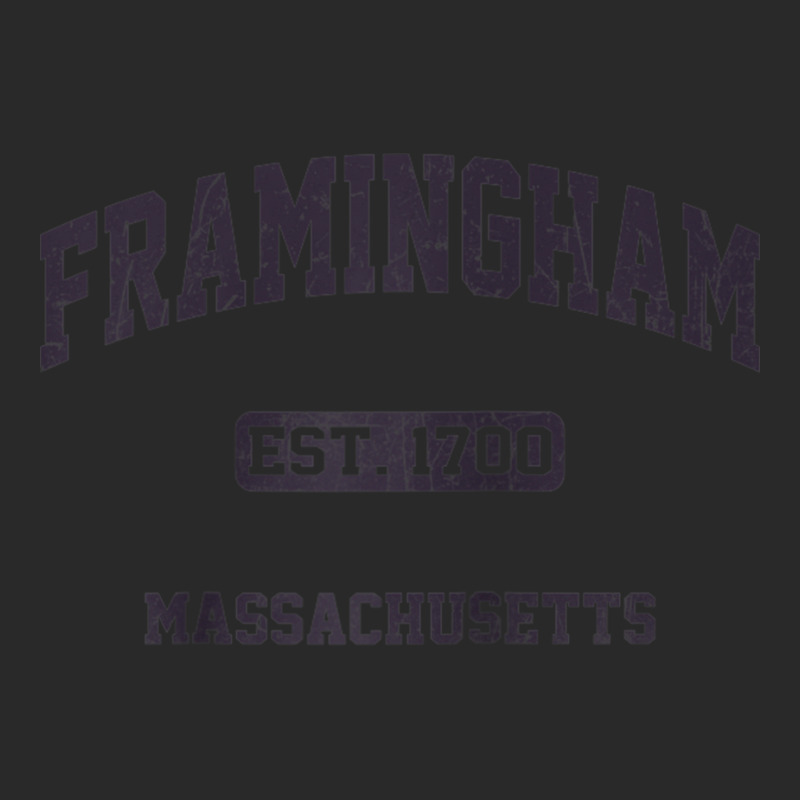 Framingham Massachusetts Ma Vintage State Athletic Style Raglan Baseba Printed hat by cm-arts | Artistshot