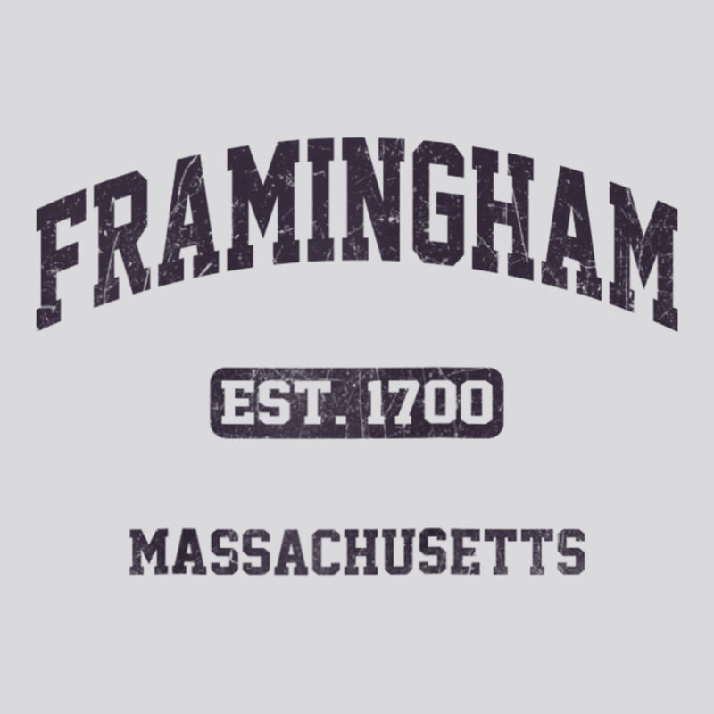 Framingham Massachusetts Ma Vintage State Athletic Style Raglan Baseba Women's Triblend Scoop T-shirt by cm-arts | Artistshot